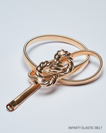 GOLD ELASTIC BELT