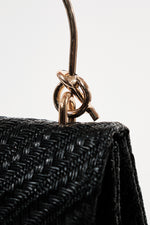 STRAW EVENING BAG