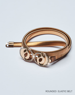 GOLD ELASTIC BELT