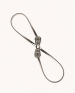 SILVER ELASTIC BELT