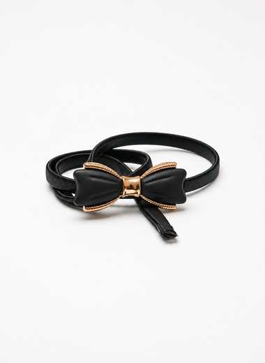 BLACK ELASTIC BELT