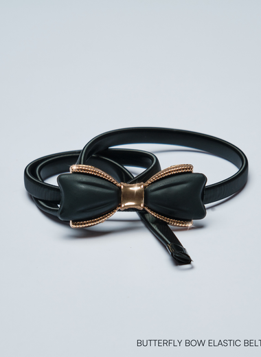 BLACK ELASTIC BELT