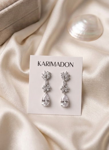 MARIE FLOWER EARRINGS