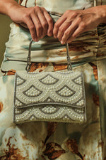 JACKIE BEADED SEQUIN BAG