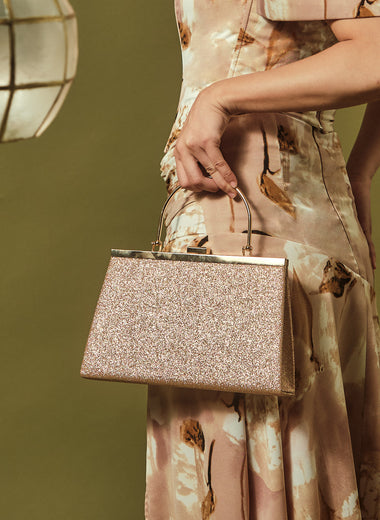 GLITTER EVENING BAG