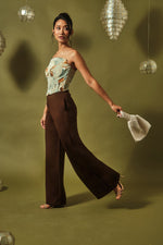 KENNEDY GLITTERED SEQUIN KNOT BAG