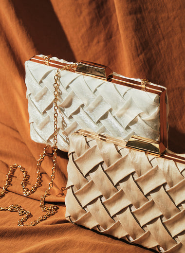 SAFFRON CLUTCH BAG