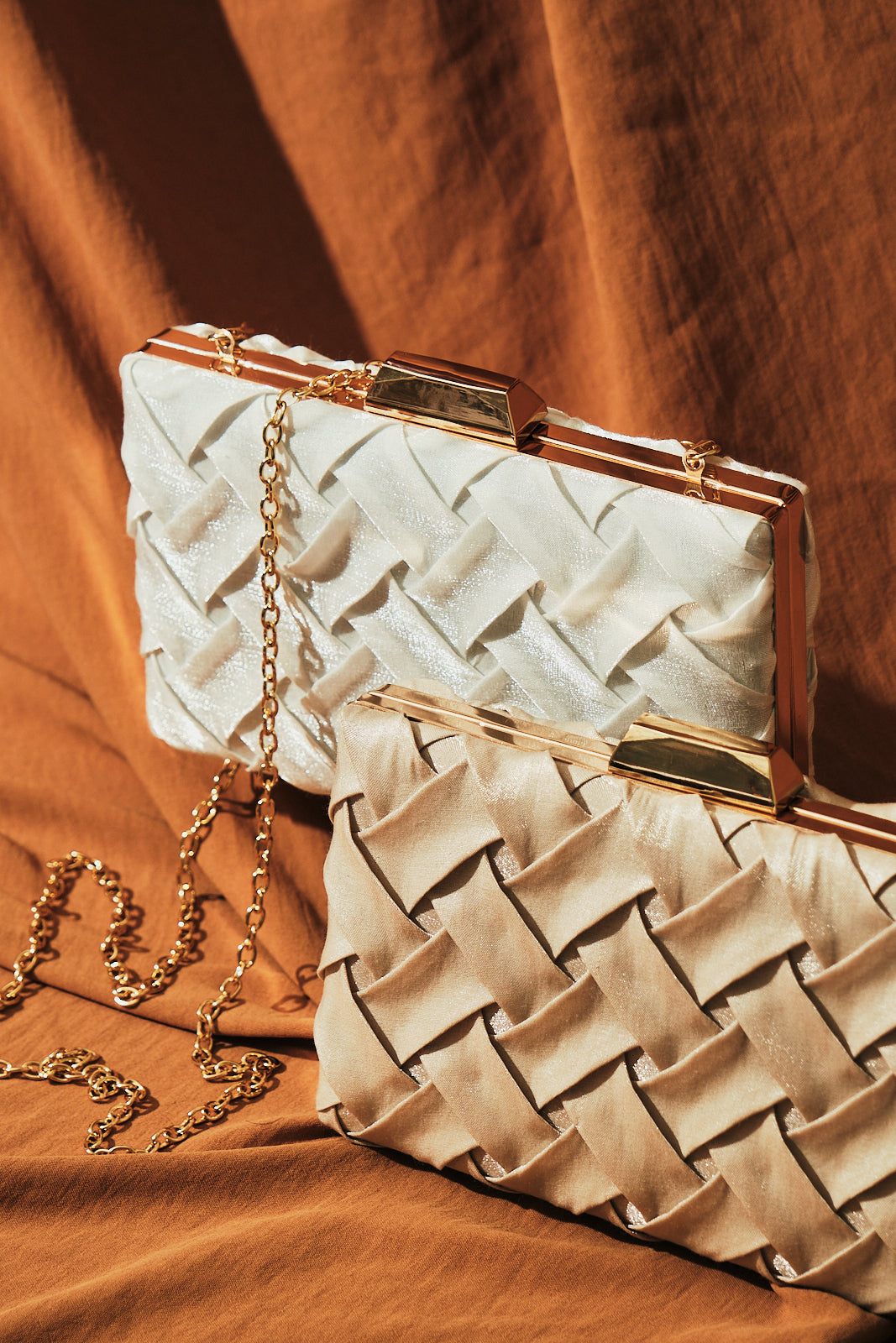 SAFFRON CLUTCH BAG