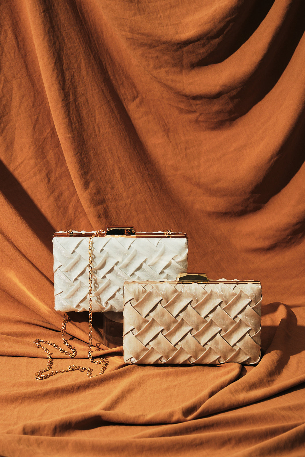 SAFFRON CLUTCH BAG