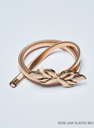 GOLD ELASTIC BELT