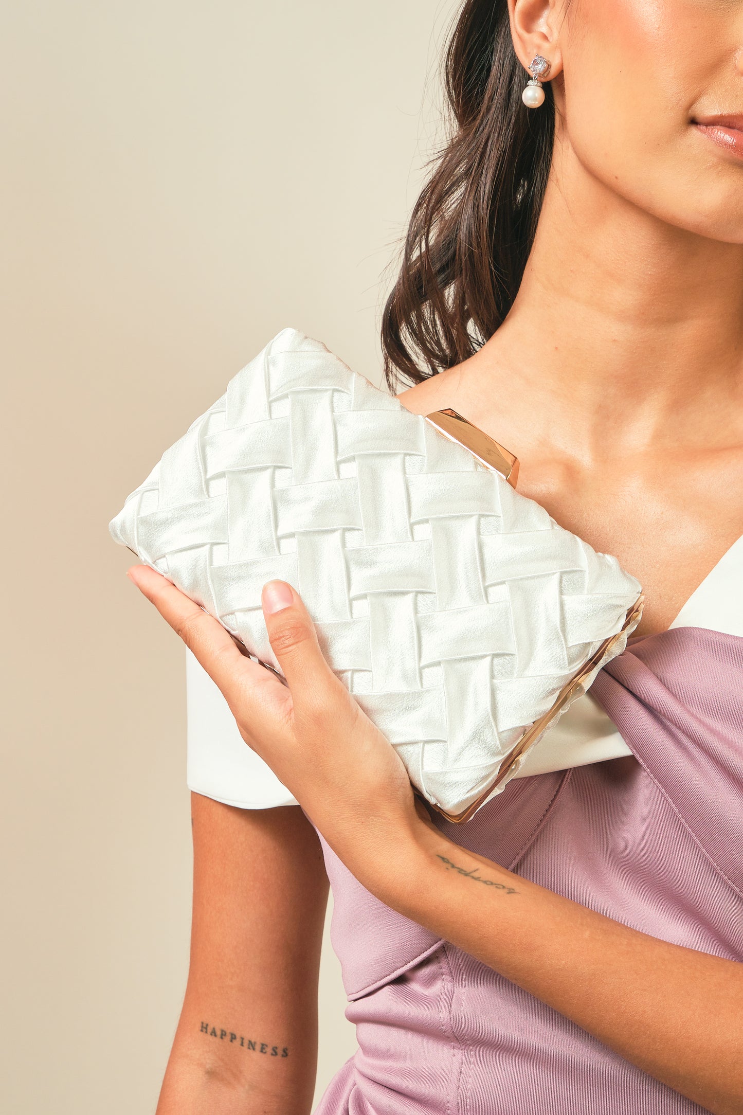 SAFFRON CLUTCH BAG