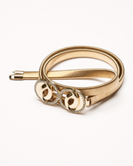 GOLD ELASTIC BELT