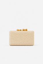 RECTANGLE STRAW CLUTCH