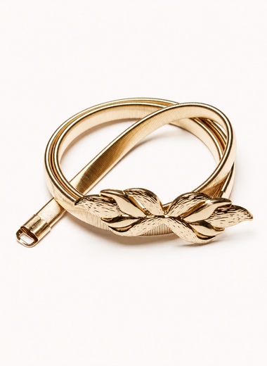 GOLD ELASTIC BELT