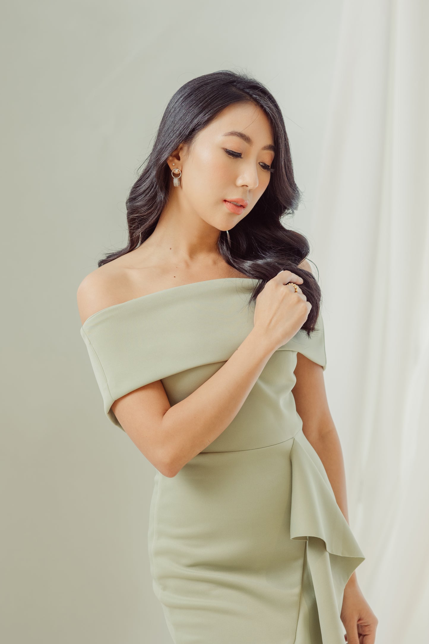 karimadon off shoulder dress FRANCES KARIMADON